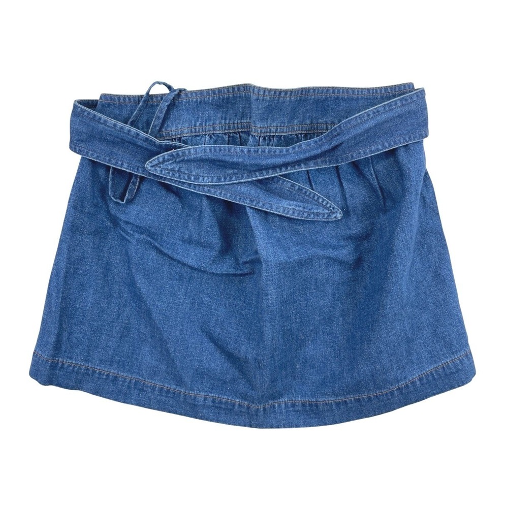 Madewell Top Convertible Tie-Back Alberta Wash Women's Size XS Blue Cami Casual - Picture 4 of 10